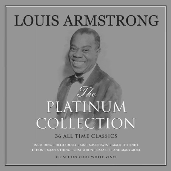 Виниловая пластинка Universal Music Louis Armstrong - The Platinum Collection (White Vinyl) (3LP)