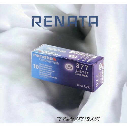 Батарейка renata 377 10шт