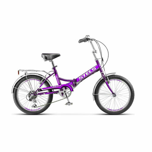 Велосипед Stels Pilot 450 V колеса 20 детский фиолетовый 13450₽