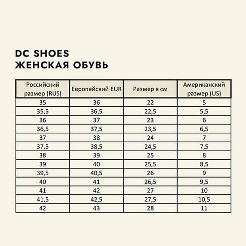 Кроссовки DC Shoes, размер 5.5, розовый