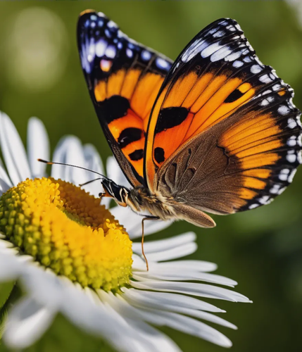 Изображение товара Картина по номерам "Бабочка" 40х50 см, хлопковый холст на подрамнике, акрил, Hobby Home