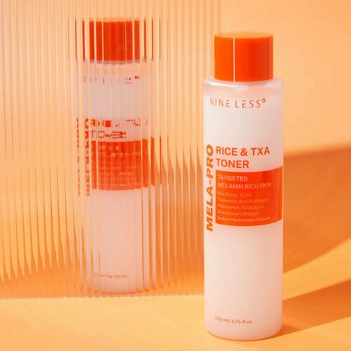 Тонер для лица с экстрактом риса и транексамовой кислотой Nine less Mela-pro Rice TXA Toner 200ml 1690₽