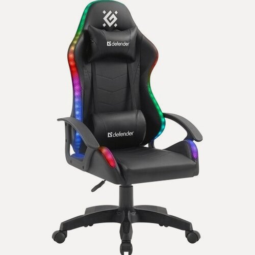 Изображение товара Кресло геймерское Defender Factor X RGB, Черный, класс 2, PU