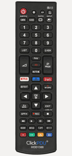 Изображение товара Универсальный пульт ClickPDU для LG (HOD1388)