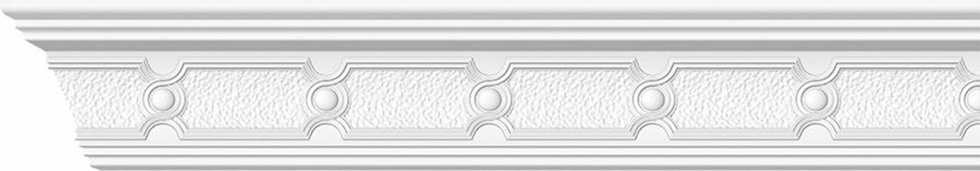 Плинтус потолочный Format 210563 пенополистирол белый 200 см