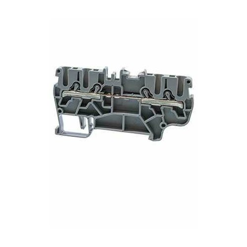 PYK25С серый 307389 Клеммник пруж быстрозажимной Push in 4-х выводной 25мм кв 806₽