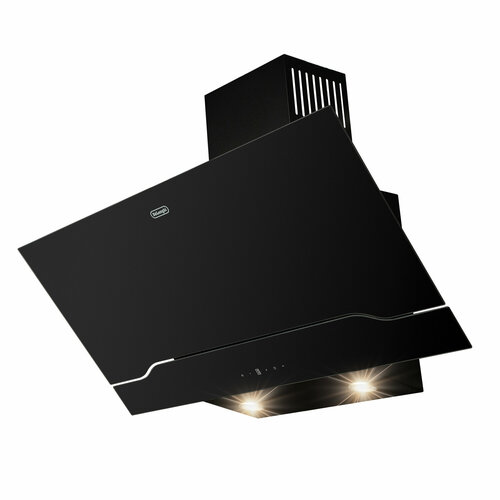 Вытяжка для кухни наклонная DeLonghi Linea 915 NB 90 см белая 29916₽