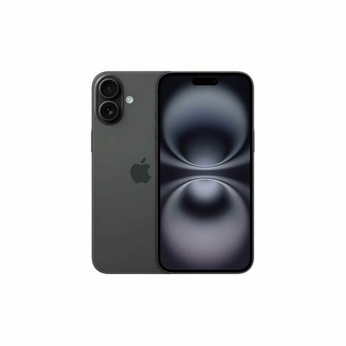Мобильный телефон Apple 5g iphone16plus ios18 процессор a18 4674 мАч 8 ГБ256 ГБ черная 218151₽