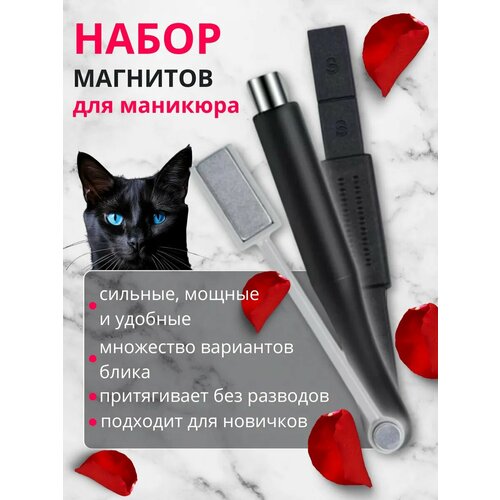 Набор магнитов для маникюра 3 в 1