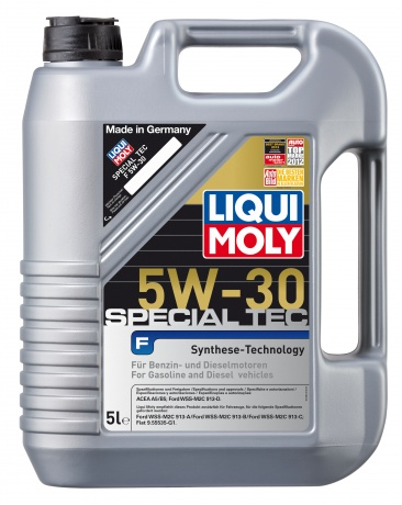 Масло моторное LIQUI MOLY Leichtlauf Special F 5W30 син. (5л) 3853/8064