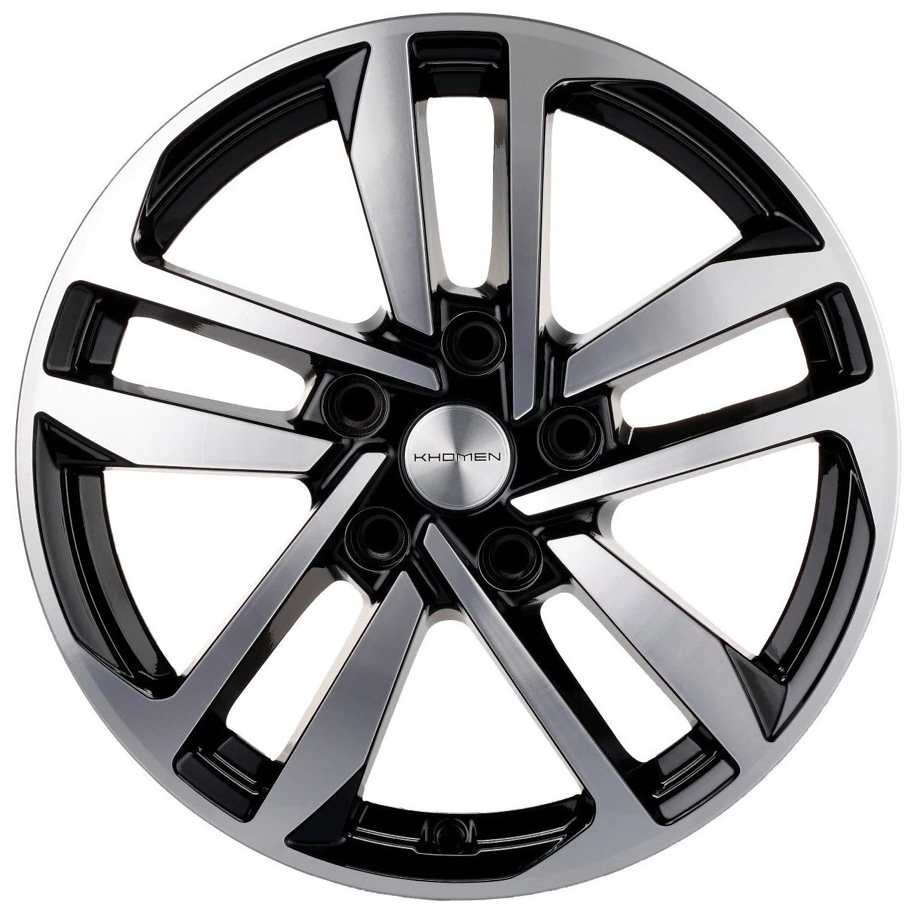 Диск колесный Khomen Wheels KHW1612 6.5x16/5x114.3 D67.1 ET50 Black FP