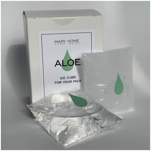 Успокаивающий лёд для кожи лица “ALOE” Ice cube for your face, 25ml * 7pcs MARYHOME