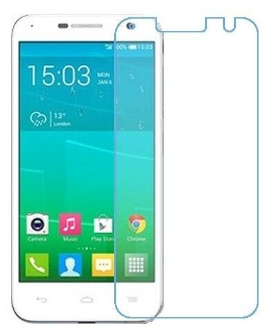 Alcatel Idol 2 Mini защитный экран из нано стекла 9H одна штука