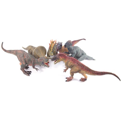 Набор фигурок Динозавры 6 шт игровой набор фигурок игрушек динозавры 12 шт