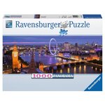 Пазл панорамный Ravensburger 1000 деталей: Ночной Лондон - изображение