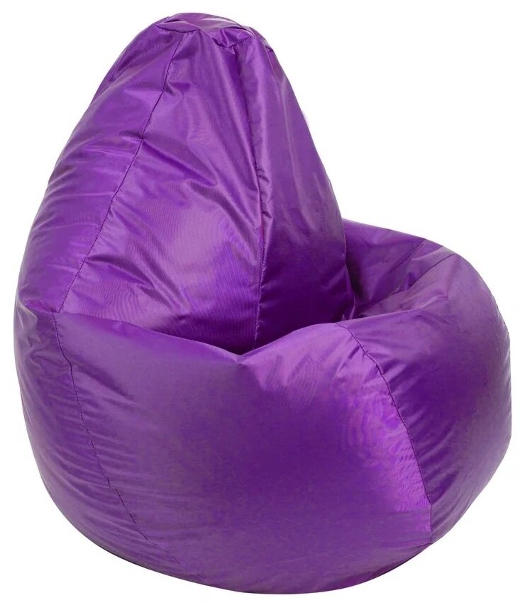 Кресло-мешок груша Kreslo-Puff Super Oxford XXXL фиолетовый
