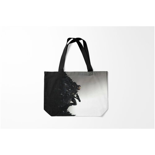 фото Сумка-шоппер / 46х35 см / геймерам / deus ex jensen revolution burnettie