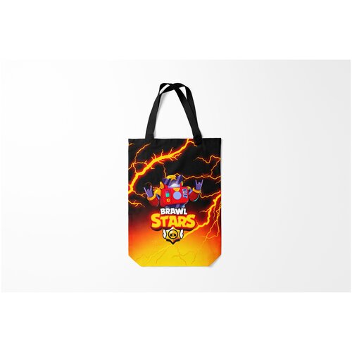 фото Сумка-шоппер / 31х42 см / геймерам / brawl stars бравл старс surge волна burnettie