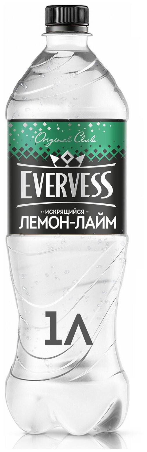 Напиток газированный Evervess Лимон-Лайм 1л - фотография № 1