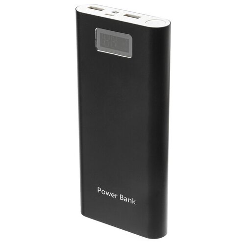 Внешний аккумулятор APPLIANCESS PB-27 20000 мАч 2 USB 12 А фонарик металл чёрный 700600₽