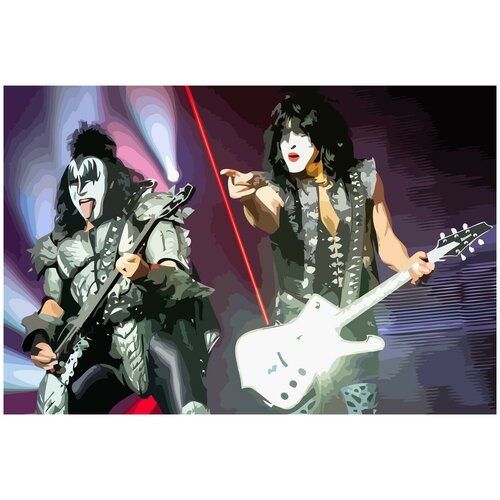 Картина по номерам на холсте kiss - 2 картина по номерам на холсте kiss 3