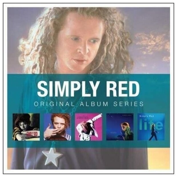 Компакт-Диски, EASTWEST, SIMPLY RED - ORIGINAL ALBUM SERIES (5CD)