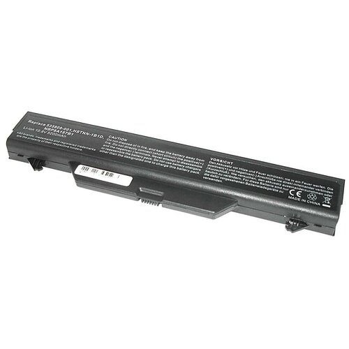 аккумулятор батарея для ноутбука hp compaq 8440p hstnn i44c 11 1v 5200mah replacement черная Аккумуляторная батарея iQZiP для ноутбука HP Compaq 4510s 4710s (HSTNN-1B1D) 10,8V 5200mAh OEM черная