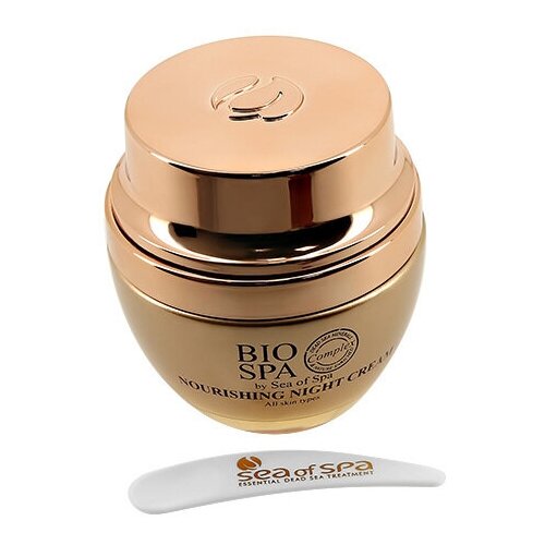Крем для лица ночной SEA OF SPA BIOSPA против морщин с гиалуроновой кислотой и маслом макадамии 50 мл
