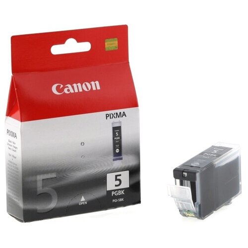 Картридж Canon PGI-5BK - 0628B024 оригинальный струйный картридж Canon (0628B024) 360 стр, черный
