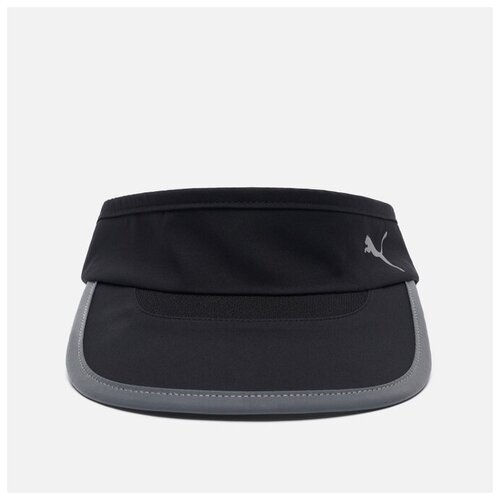 фото Кепка puma running visor чёрный , размер one size