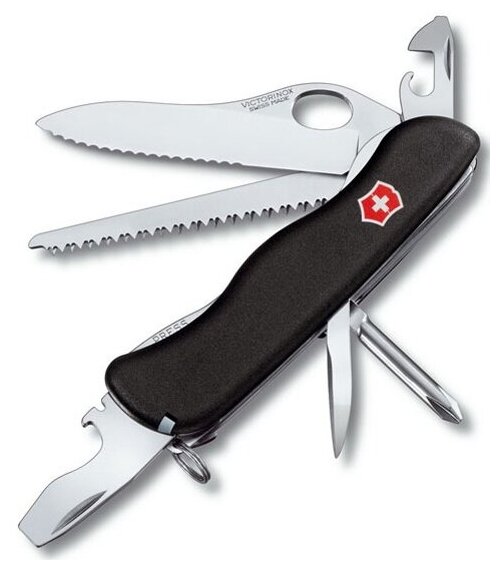 Нож Victorinox 0.8463. MW3 TRAILMASTER, 111 мм, черный