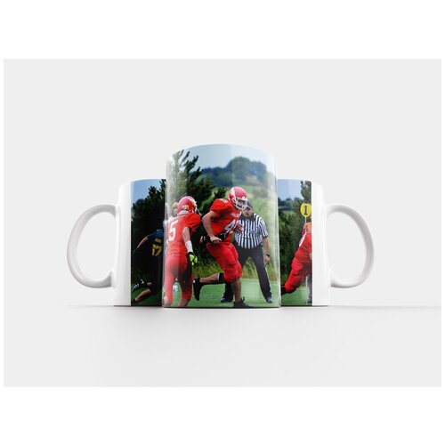 фото Кружка "футбол, американский футбол, контактная игра" 320 мл lotsprints