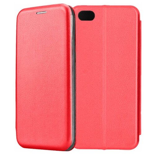 Чехол-книжка Fashion Case для Apple iPhone 5 / 5S / SE красный