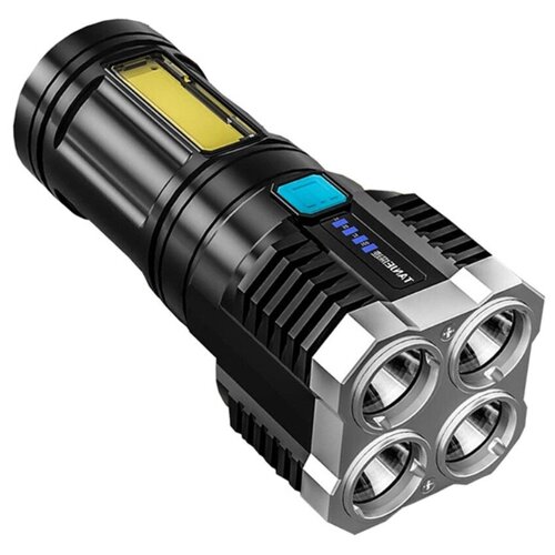 мощный сверхъяркий светодиодный аккумуляторный фонарик xhp50 cree xlamp с usb зарядкой с зумом Мощный светодиодный сверхъяркий фонарик для кемпинга, с USB-зарядкой