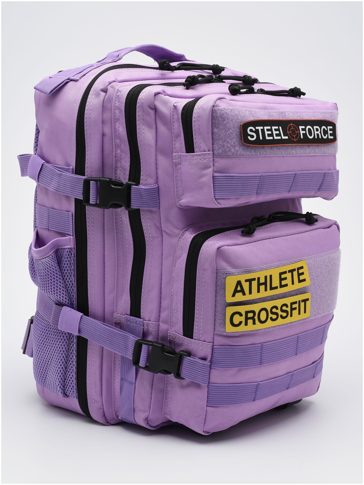 Кроссфит рюкзак STEEL FORCE 25L (Purple Matte) / Тактический рюкзак / Туристический рюкзак