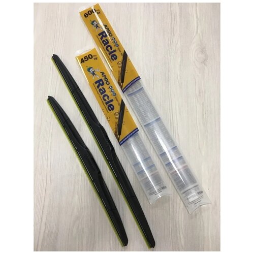 Комплект гибридных щеток стеклоочистителя 600 мм + 450 мм на Лада Веста, / Шевроле Круз / Киа Сид, Оптима, Спортейдж