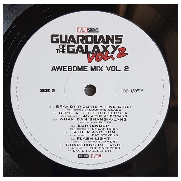 Саундтрек Саундтрек - Guardians Of The Galaxy Vol.2 Hollywood Records - фото №2