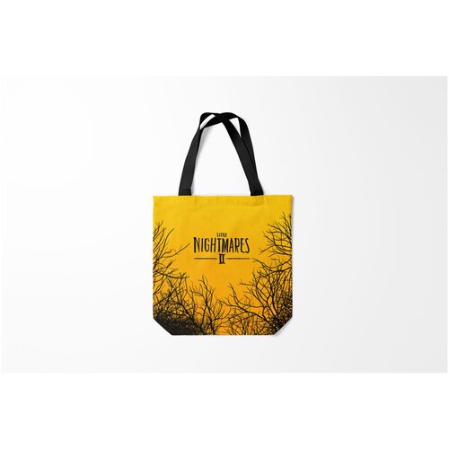 фото Сумка-шоппер / 40х40 см / геймерам / little nightmares лес burnettie