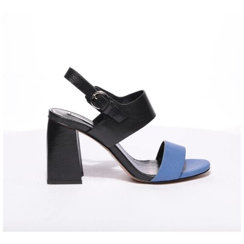 фото Basconi 13222b-yp босоножки женский синий, натуральная кожа