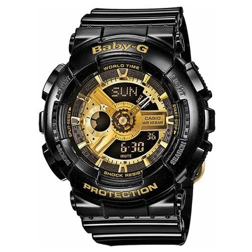 фото Наручные часы casio baby-g baby-g baby-g ba-110-1aer, черный