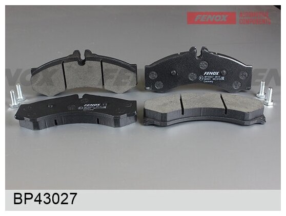 Fenox колодки тормозные дисковые mercedes-benz sprinter 95-06, vw lt 96-06 bp43027