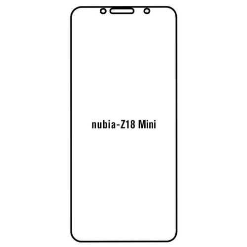 Гидрогелевая пленка LuxCase для ZTE Nubia Z18 mini 0.14mm Matte Front 87085 гидрогелевая пленка на nubia z18 mini полиуретановая защитная противоударная бронеплёнка глянцевая