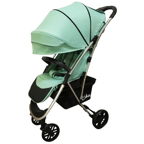 Коляска прогулочная Keka Voxy, зеленый/рама серебро