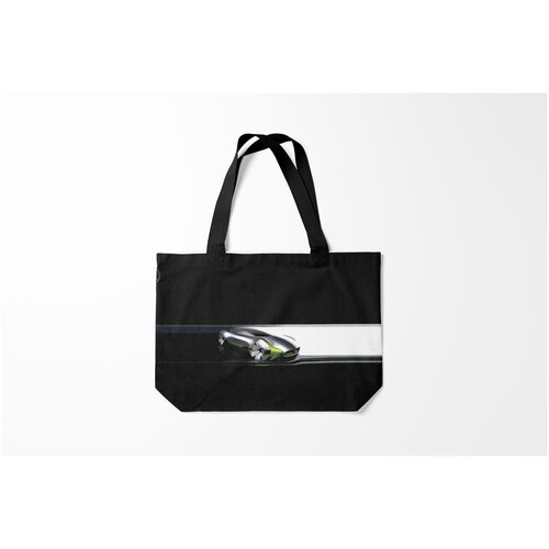 фото Сумка-шоппер / 46х35 см / неоновые принты / разные sketch burnettie