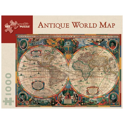 Пазл Pomegranate 1000 деталей: Х.Хондиус Античная карта мира