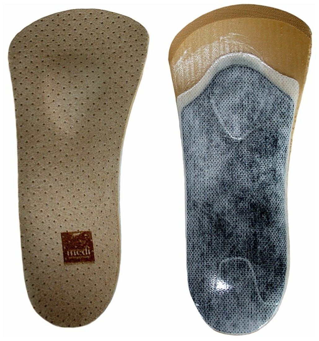 Ортопедические стельки medi foot light 3/4 wide для обуви на высоком каблуке Medi, размер: 38