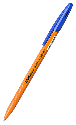 ErichKrause ручка шариковая R-301 Orange Stick 0.7 мм.