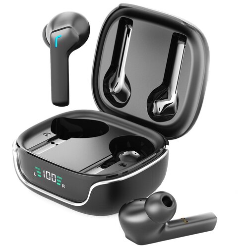 Наушники внутриканальные Earldom TWS15 Ture индикатор зарядки bluetooth 50 цвет чёрный 257900₽