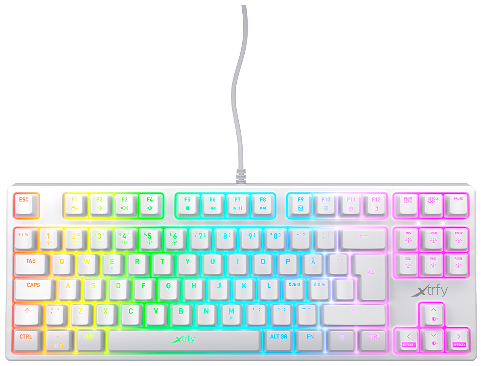 Xtrfy K4 RGB TKL White Edition