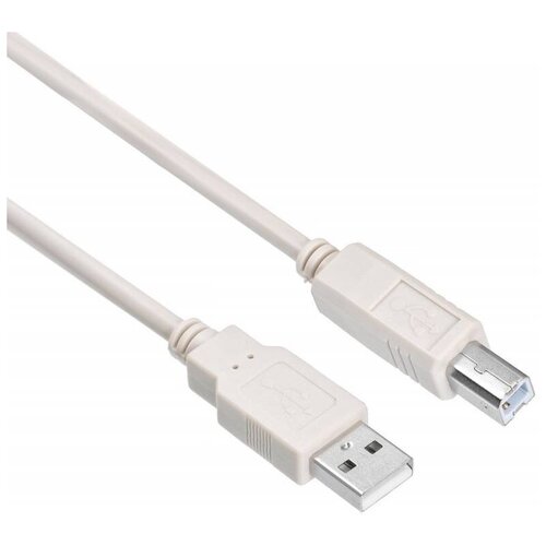 Кабель Buro USB2.0-AM/BM-5 USB A(m) USB B(m) 5 м кабель atcom usb 1 5 m am bm феррит